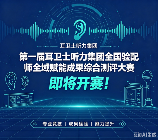 第一届耳卫士听力集团全国验配师全域赋能成果综合测评大赛，即将开赛！